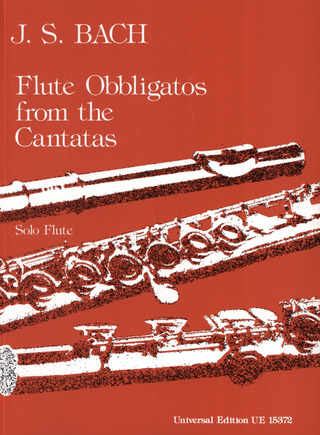 Bach Flûte Obbligatos Solo Flûte
