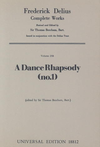 A Dance Rhapsody No.1 Oct.Score