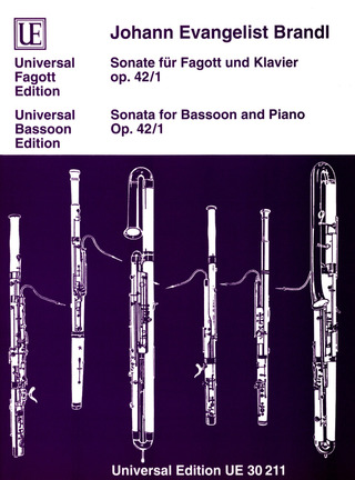 Sonata Op. 42/1 Bsn Pft Op. 42/1