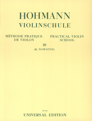 Violinschule III Vln Band 3