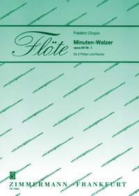 Valse Des Minutes Op. 64, 1 Pour 2 Flûtes Et Piano