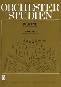 Etudes D'Orchestre : Brahms. Concerts, Oeuvres Chorales Et Autres