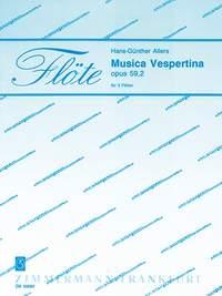 Musica Vespertina Op. 59, 2 Pour 3 Flûtes