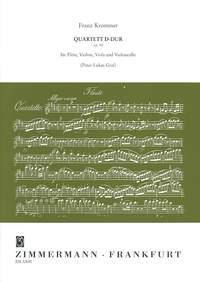 Quatuor En Ré Majeur Pour Flûte, Violon, Alto Et Violoncelle