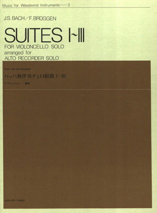 Suites I-III Bwv 1007-1009