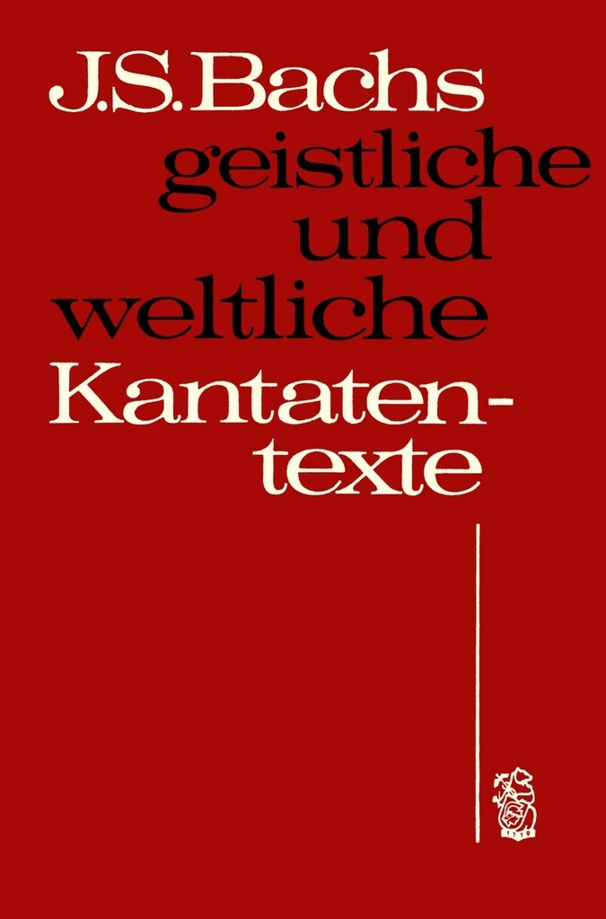 J.S. Bachs Kantatentexte