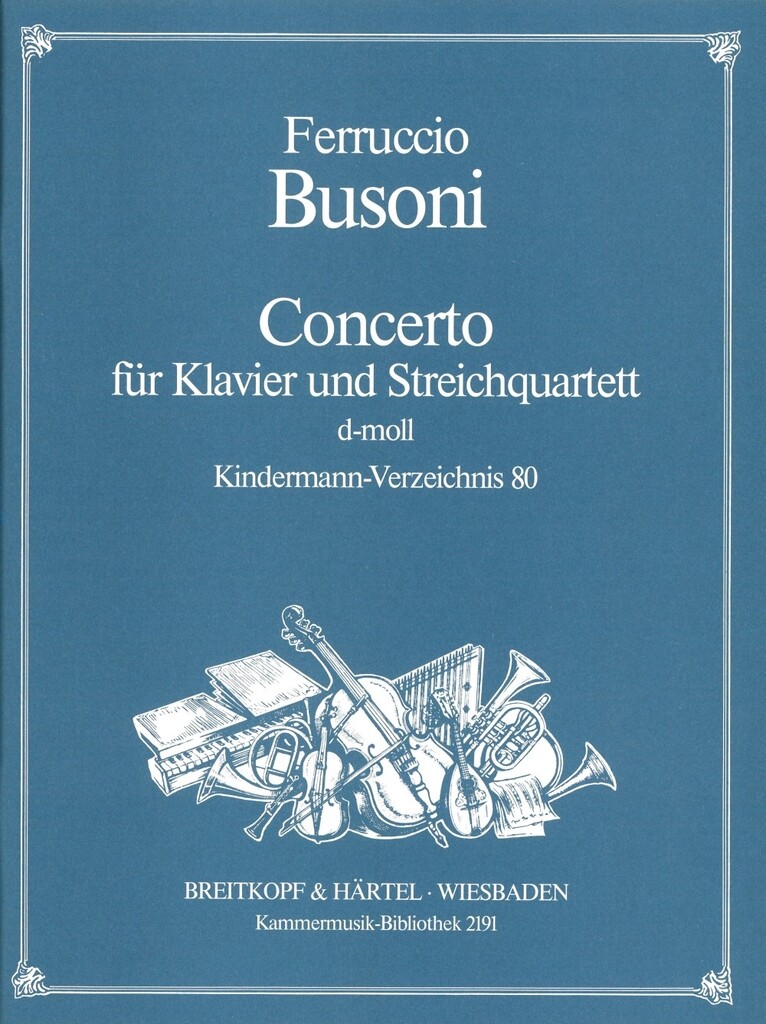 Concerto D-Moll Busoni-Ver. 80