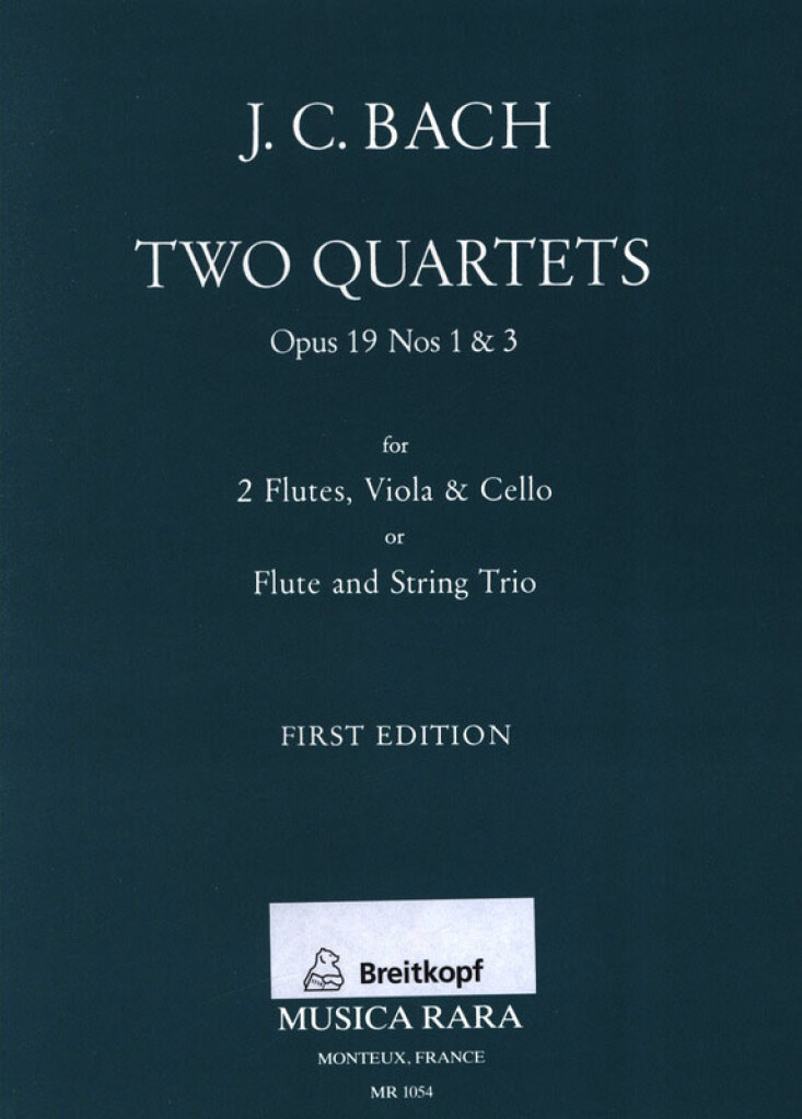 2 Quartette Op. 19/1 Und 3