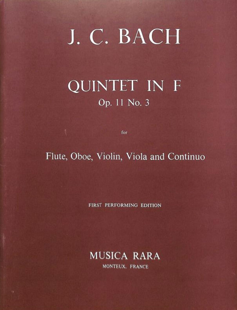 Quintett F-Dur Op. 11/3