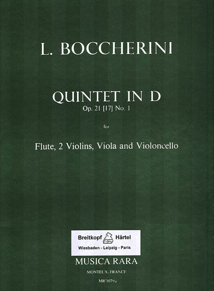 Quintett D-Dur Op. 21/1