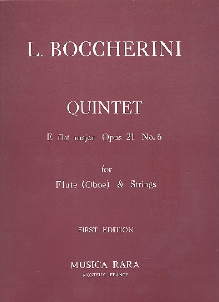 Quintett Es-Dur Op. 21/6