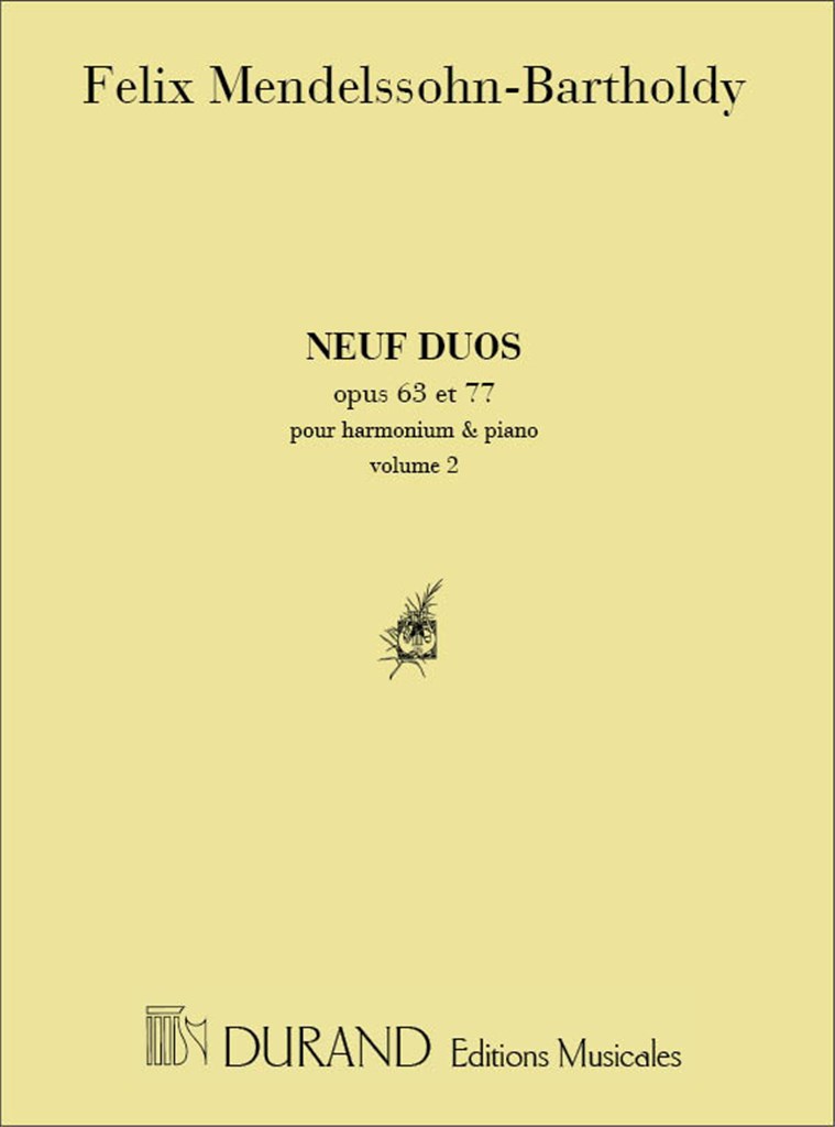 9 Duos Vol.1 Piano/Harmonium