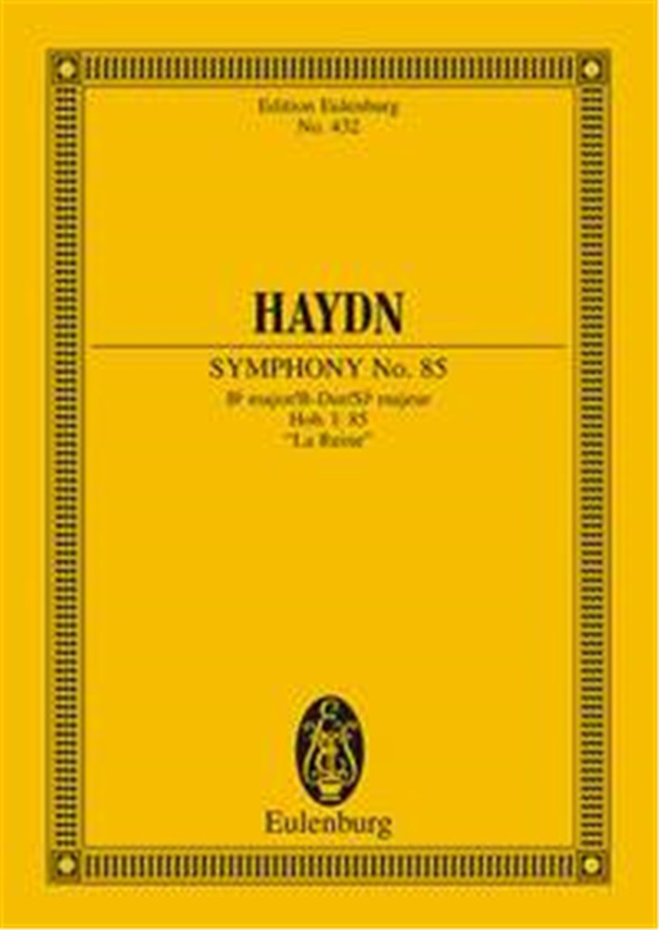 Symphonie #85 Bb Major, 'La Reine' Hob. I: 85