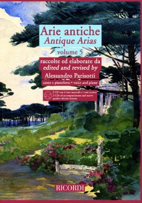 Liriche - Art Songs: Arie Antiche - Vol.5 (Parisotti) Per Canto E Pianoforte