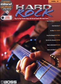 Boss Eband Guitar Play Along Vol.3 Hard Rock Usb