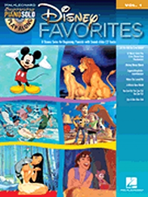 Disney Favorites - Beginning Piano Solo Play-Along Vol.1