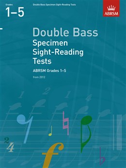 Sight - Reading Tests Bass Gr 1 - 5 - New