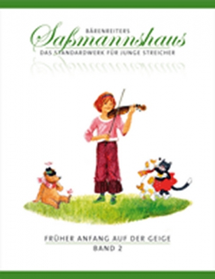 Bärenreiters Saßmannshaus - Das Standardwerk Für Junge Streicher. Früher Anfang Auf Der Geige, Band 2