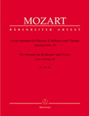 6 Sonaten Für Klavier (Cembalo) Und Violine