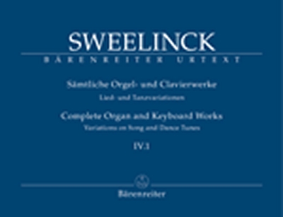 Sämtliche Orgel- Und Clavierwerke, Band IV.1: Lied- Und Tanzvariationen (Teil 1)