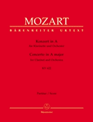 Konzert In A Für Klarinette Und Orchester