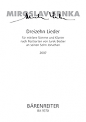 Dreizehn Lieder Nach Postkarten Von Jurek Becker An Seinen Sohn Jonathan (2007)