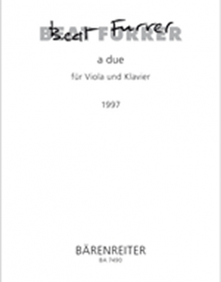 A Due Für Viola Und Klavier (1997)