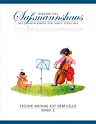 Bärenreiters Saßmannshaus - Das Standardwerk Für Junge Streicher. Früher Anfang Auf Dem Cello, Band 1
