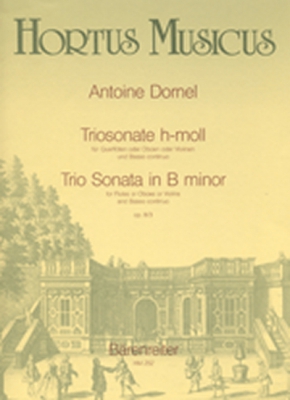 Triosonate Für Zwei Flöten (Oboen/Violinen) Und Basso Continuo