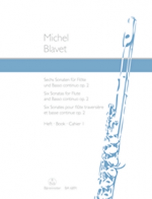 6 Sonaten Für Flöte Und Basso Continuo. Heft I
