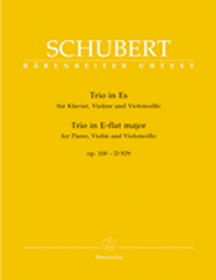 Trio In Es Für Klavier, Violine Und Violoncello