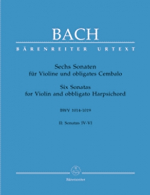 6 Sonaten Für Violine Und Obligates Cembalo, Band II