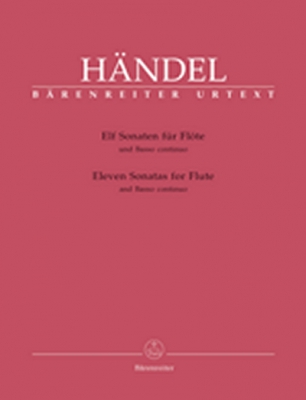 11 Sonaten Für Flöte Und Basso Continuo