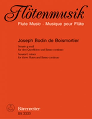 Sonate Für Drei Flöten (Oboen, Violinen) Und Basso Continuo