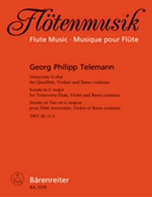 Triosonate G-Dur Für Querflöte, Violine Und Basso Continuo
