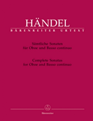 Sämtliche Sonaten Für Oboe Und Basso Continuo