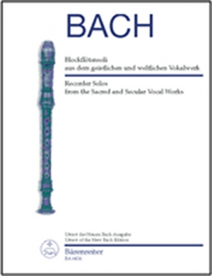 Blockflötensoli Aus Dem Geistlichen Und Weltlichen Vokalwerk