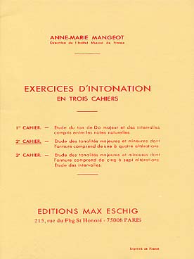 Exercices D'Intonation Vol.2