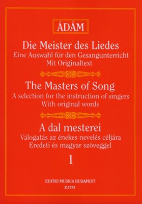 Masters Of Song V1 Voice/Piano