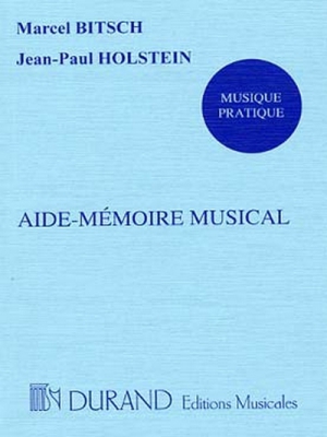 Aide-Memoire Musical Enseignement