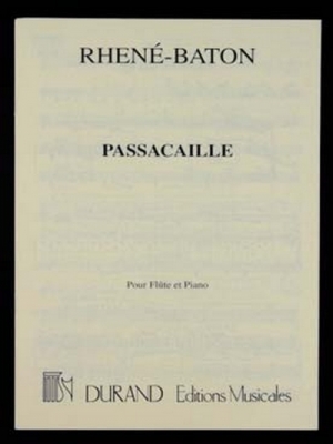 Passacaille Fl/Piano