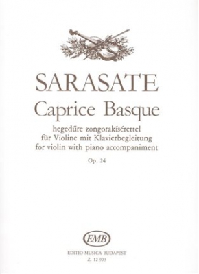 Caprice Basque Op. 24 Violin And Piano