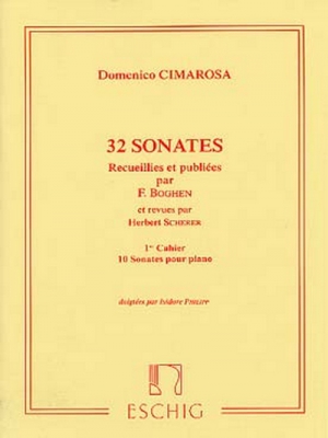 32 Sonates, Recueillies Et Publiees Par F. Boghen, Et Revues Par H. Scherer