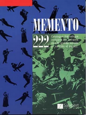 Memento Du Musicien 222 Vol.1 Varietes (Recueil