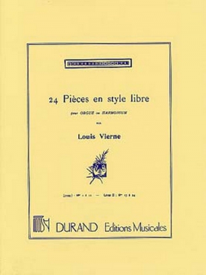 24 Pieces En Style Libre, Op. 31, Pour Orgue, Vol.1