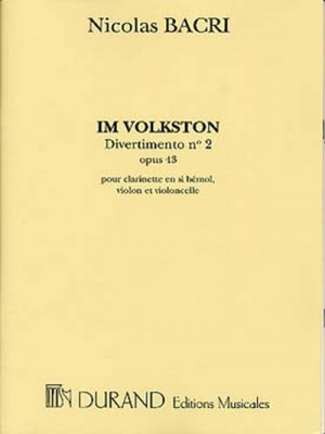 Im Volkston Clarinette/Violon/Violoncelle