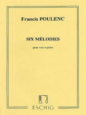 6 Melodies Cht/Piano