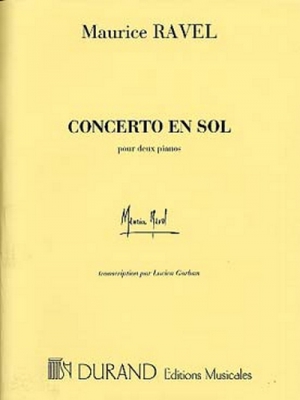 Concerto En Sol 2 Pianos