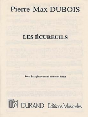 Les Ecureuils, Pour Saxophone En Mi Bemol Et Piano