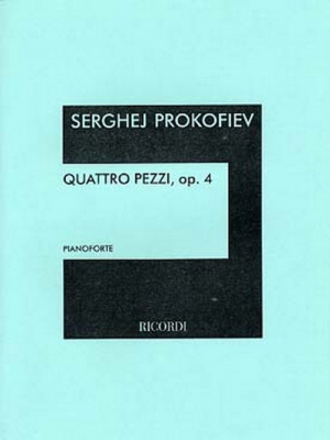 4 Pezzi Op. 4 Per Pianoforte